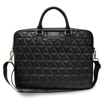 Guess Quilted bag for a 16&quot; laptop - black