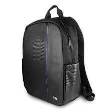 BMW Carbon Navy Stripe backpack for a 16&quot; laptop - black