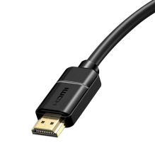 Baseus Cable HDMI 2.0 4K 60 Hz 3D HDR 18 Gbps 3 m black (CAKGQ-C01)