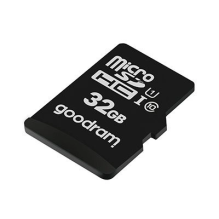 Goodram Microcard 32 GB micro SD HC UHS-I 10 klasės atminties kortelė, SD adapteris (M1AA-0320R12)