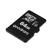 Goodram Microcard 64 GB micro SD XC UHS-I class 10 memory card, SD adapter (M1AA-0640R12)