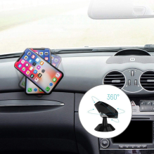 Wozinsky Magnetic Car Dashboard 360 Self-adhesive Black (WMH-05)