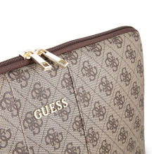 Guess Uptown dėklas 13 colių nešiojamam kompiuteriui – rudas