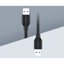 Ugreen cable USB 2.0 cable (male) - USB 2.0 (male) 0.5 m black (US128 10308)