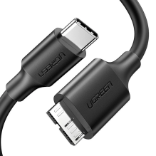 Ugreen cable USB Type C - micro USB Type B SuperSpeed 3.0 1m black (US312 20103)