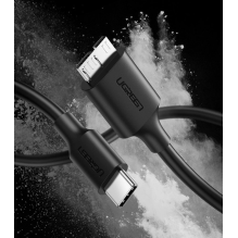 Ugreen cable USB Type C - micro USB Type B SuperSpeed 3.0 1m black (US312 20103)