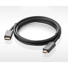 Ugreen unidirectional DisplayPort to HDMI Cable 4K 30Hz 32 AWG 1.5m Black (DP101 10239)