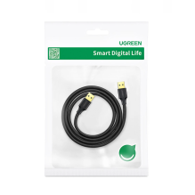 Ugreen US128 10370 USB-A 3.0 / USB-A 3.0 5Gb / s cable 1m - black