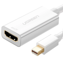 Ugreen MD112 10460 mini DisplayPort (male) / HDMI (female) FHD 1080p adapter - white