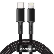 Baseus CATLGD-A01 Lightning - USB-C PD 20W 480Mb / s 2m cable - black