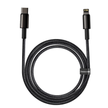 Baseus CATLWJ-A01 Lightning - USB-C PD 20W 480Mb / s 2m cable - black