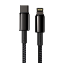 Baseus CATLWJ-A01 Lightning - USB-C PD 20W 480Mb / s 2m cable - black