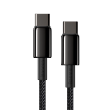 Baseus CATWJ-01 USB-C - USB-C PD QC cable 100W 5A 1m - black