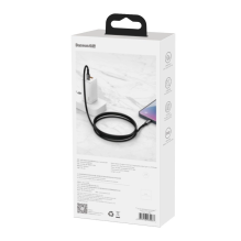 Baseus CATWJ-01 USB-C - USB-C PD QC cable 100W 5A 1m - black