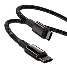 Baseus CATWJ-01 USB-C - USB-C PD QC cable 100W 5A 1m - black