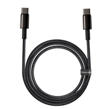 Baseus CATWJ-A01 USB-C - USB-C PD QC cable 100W 5A 480Mb / s 2m - black