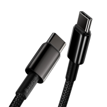 Baseus CATWJ-A01 USB-C - USB-C PD QC cable 100W 5A 480Mb / s 2m - black