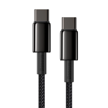 Baseus CATWJ-A01 USB-C - USB-C PD QC cable 100W 5A 480Mb / s 2m - black