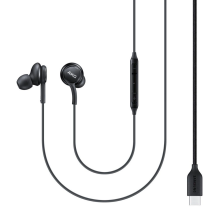 Samsung AKG EO-IC100BBEGWW laidinės USB-C ausinės – juodos