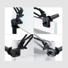  ON RETURN Ugreen holder tripod folding arm for the table desk for the phone, tablet black and gray (50394)