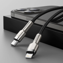 Baseus Cafule Series Metal Data USB-C / Lightning 20W PD cable 1 m - black