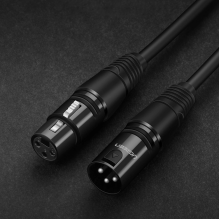 Ugreen AV130 66718 audio XLR (female) - XLR (male) cable for microphone / amplifier 3m - black