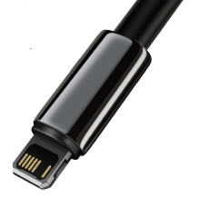 Baseus Tungsten USB - Lightning cable 2.4 A 1 m black (CALWJ-01)