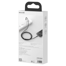 Baseus Tungsten USB - Lightning cable 2.4 A 1 m black (CALWJ-01)