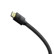 Baseus HDMI 2.1 Cable 8K 60 Hz 48 Gbps / 4K 120 Hz / 2K 144 Hz 3D eARC QMS Dynamic HDR VRR ALLM 3 m black (CAKGQ-L01)