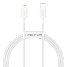 Baseus Superior Series USB-C / Lightning PD 20W 1 m cable - white