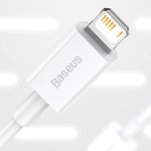 Baseus Superior USB - Lightning cable 2.4A 0.25 m White (CALYS-02)