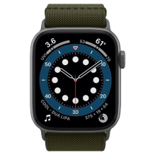 Spigen Fit Lite Strap for Apple Watch 4 / 5 / 6 / 7 / 8 / 9 / SE / Ultra (42 / 44 / 45 / 49 mm) - Green