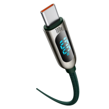 Baseus CATSK-B06 USB-C - USB-C PD cable 100W 5A 480Mb / s 1m - green