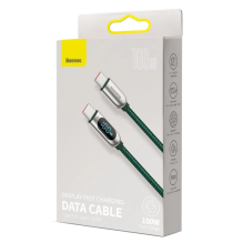 Baseus CATSK-B06 USB-C - USB-C PD cable 100W 5A 480Mb / s 1m - green