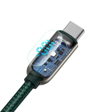 Baseus CATSK-B06 USB-C - USB-C PD cable 100W 5A 480Mb / s 1m - green