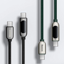 Baseus CATSK-B06 USB-C - USB-C PD cable 100W 5A 480Mb / s 1m - green