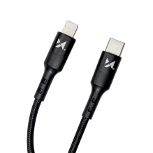 Wozinsky WUC-PD-CL2B Lightning - USB-C PD 18W 480Mb / s 2m cable - black