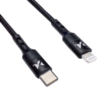 Wozinsky WUC-PD-CL2B Lightning - USB-C PD 18W 480Mb / s 2m cable - black