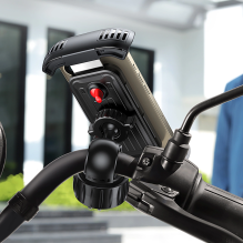 Ugreen universal bike phone holder for bicycle motorcycle handlebar black (LP494 black)