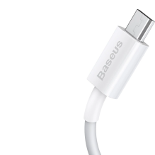 Baseus Superior USB-A / micro USB 2A cable 1m - white