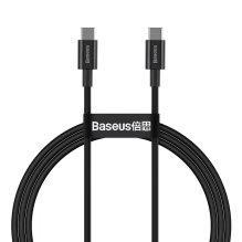 Baseus CATYS-B01 USB-C - USB-C PD QC FCP cable 100W 5A 480Mb / s 1m - black