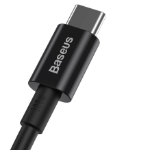 Baseus CATYS-B01 USB-C - USB-C PD QC FCP cable 100W 5A 480Mb / s 1m - black