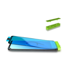 3D Edge Nano Flexi Glass hibridinė viso ekrano apsauga su rėmeliu, skirta Samsung Galaxy S21+ 5G (S21 Plus 5G) juoda