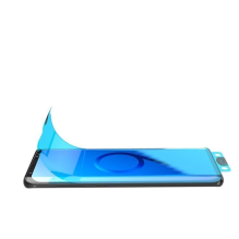 3D Edge Nano Flexi Glass hibridinė viso ekrano apsauga su rėmeliu, skirta Samsung Galaxy S21+ 5G (S21 Plus 5G) juoda