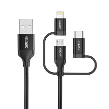 Choetech 3in1 MFI cable USB...