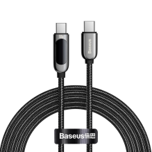 Baseus CATSK-C01 USB-C - USB-C PD QC cable 100W 5A 480Mb / s 2m - black