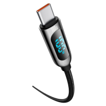 Baseus CATSK-C01 USB-C - USB-C PD QC cable 100W 5A 480Mb / s 2m - black