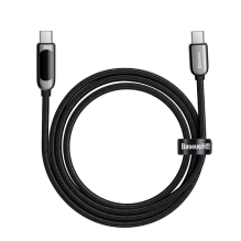 Baseus CATSK-C01 USB-C - USB-C PD QC cable 100W 5A 480Mb / s 2m - black