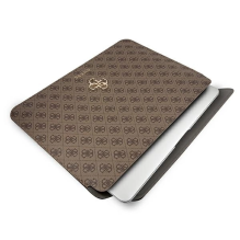 Guess 4G Big Logo case for a 13&quot; laptop - brown