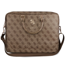 Guess 4G Big Logo bag for a 16&amp; 39 &amp; 39 laptop - brown